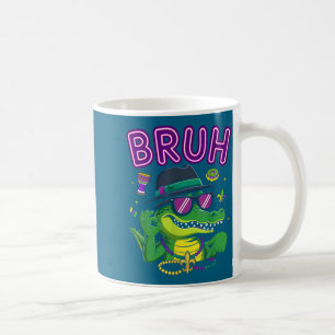 Funny Shirt Six Seven Bruh Mardigator Alligator Coffee Mug