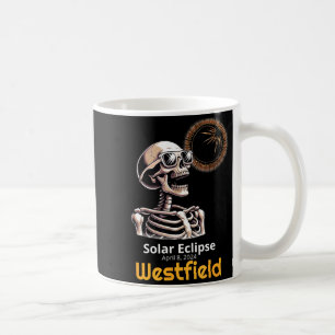 Funny Shirt Skeleton Solar Eclipse Westfield India Coffee Mug