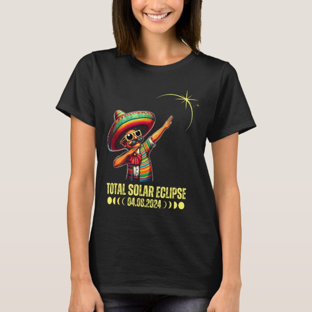 Funny Shirt Total Solar Eclipse April 8 (Front)