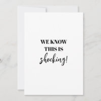 Funny Shocking Finally Getting Married Wedding