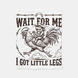 Funny Short Legs Jokes Wait For Me I Have Little L Fleece Blanket