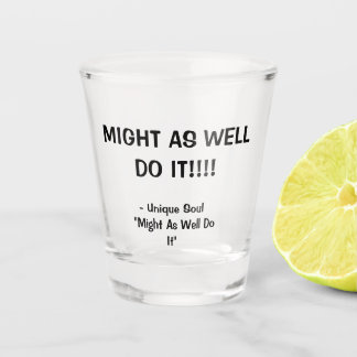 Funny shot glass