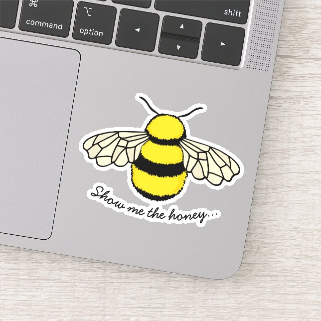 Funny Show Me The Honey Beekeeping Quote (Detail)