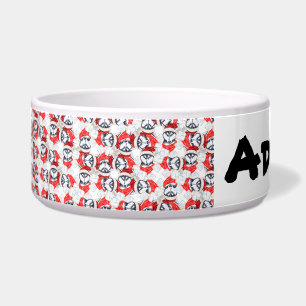 Funny Siberian Husky Name Christmas Pattern