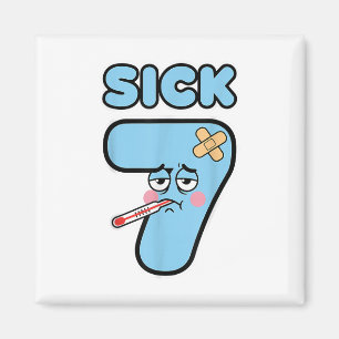 Funny Sick Seven 67 Halloween Costume For Trending Magnet