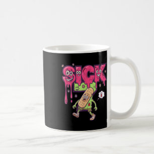 Funny Sick Seven Meme Tee Six Seven Fun Wordplay D Coffee Mug