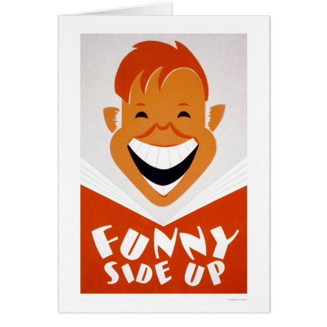 Funny Side Up Reading 1939 WPA (Front)