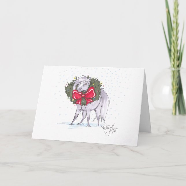 Funny Side's Christmas Cheer Holiday Card (Front)