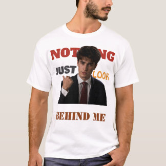 Funny Sigma Meme Front & Back T-Shirt | Just Look