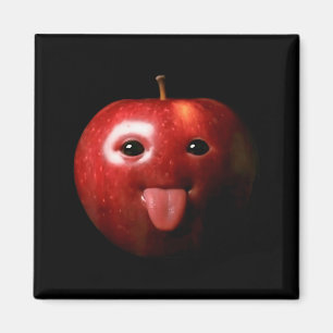 Funny Silly Ai Gen Z Meme Brainrot Humor Tongue Ou Magnet