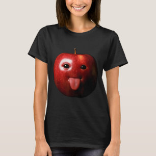 Funny Silly Ai Gen Z Meme Brainrot Humor Tongue Ou T-Shirt