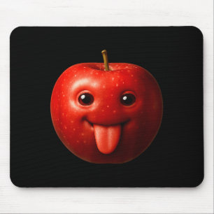 Funny Silly Gen Z Meme Brainrot Humor Tongue Out  Mouse Pad