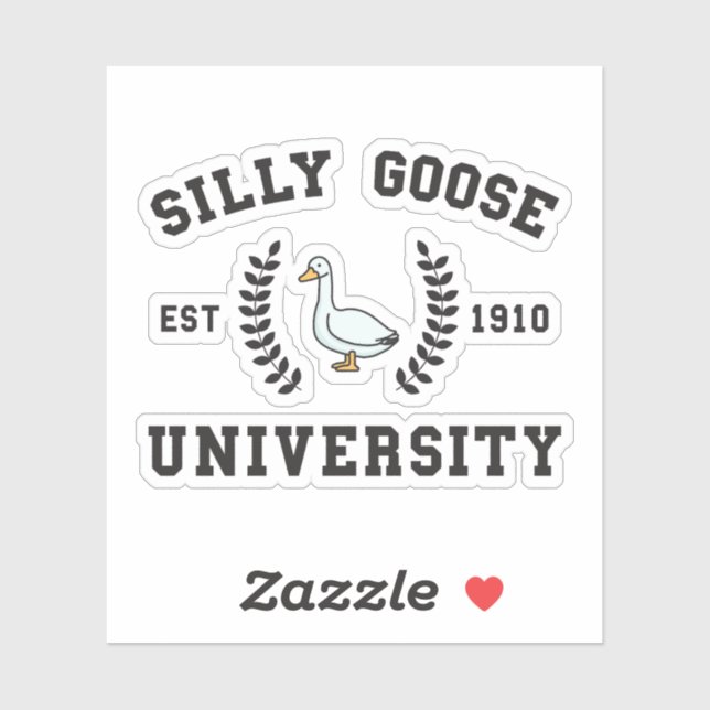 Funny Silly Goose university  (Sheet)