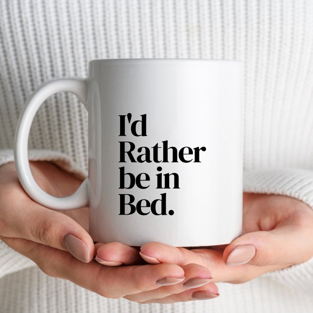 Funny Simple Black and White Typography  Coffee Mug (Creator Uploaded)