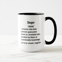 funny Singer Definition gifts for men women