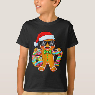 Funny Six Seven 67 Gingerbread Christmas Boys Xmas T-Shirt