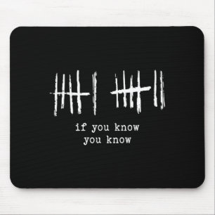 Funny Six Seven 67 Meme Tally Marks 6 7 Numbers  Mouse Pad
