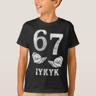 Funny six seven 6 7 meme g alpha slang if know kno T-Shirt