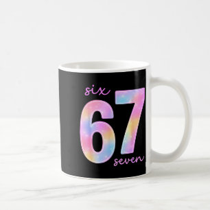 Funny Six Seven 6 7 Meme Gen Alpha Slang 67 Kids G Coffee Mug