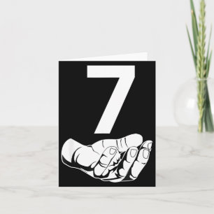 Funny Six Seven Gen Alpha Slang Meme 6 7 Matching  Card