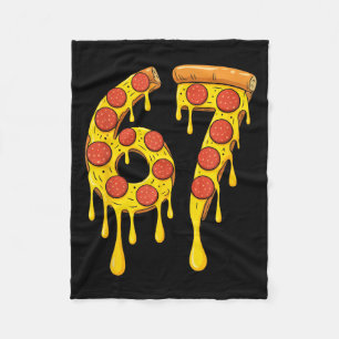 Funny Six Seven Zza 67 Number  Fleece Blanket