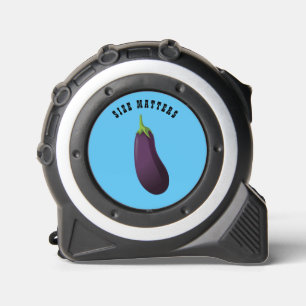 FUNNY SIZE MATTERS EGGPLANT 1