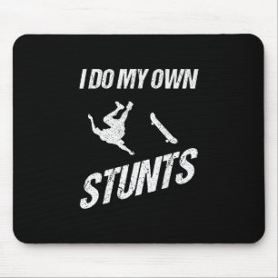 Funny Skateboard Art For Men Women Boys Skater Ska Mouse Pad