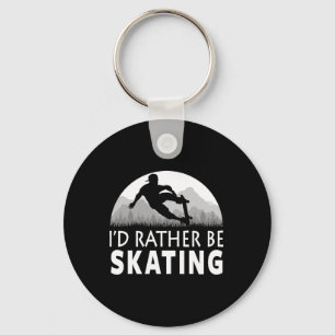 Funny Skating  Keychain