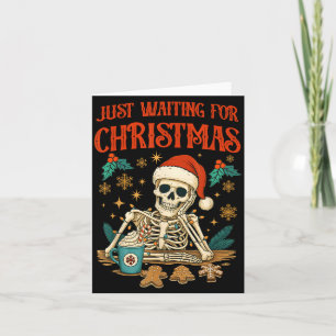 Funny Skeleton Christmas  Card