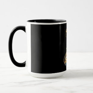 Funny Skeleton Cop Mug