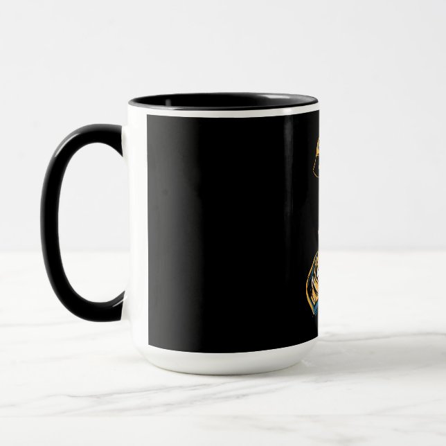 Funny Skeleton Cop Mug (Left)