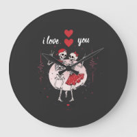 Funny Skeleton Couple in Love
