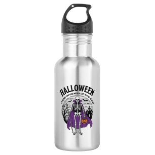 Funny Skeleton Halloween Cape Quote Vintage Design 532 Ml Water Bottle