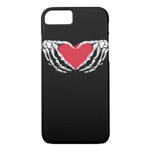 Funny Skeleton Heart Hands Classic Look Case-Mate iPhone Case