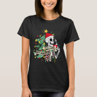 Funny Skeleton Hot Cocoa Sorta Merry Sorta Y Soky 