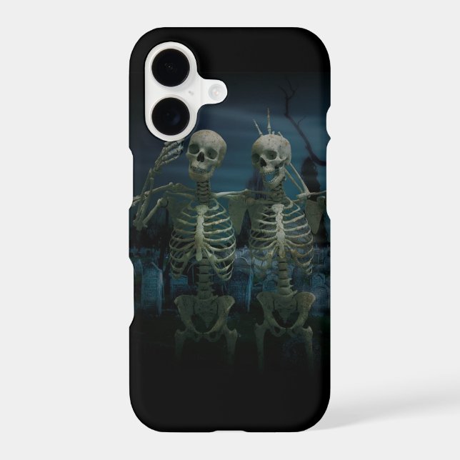 Funny Skeleton Selfie iPhone 7 Case (Back)