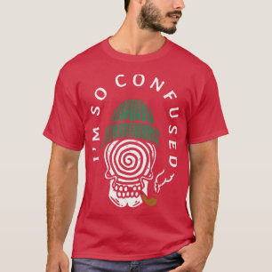 Funny Skeleton Slogan  T-Shirt