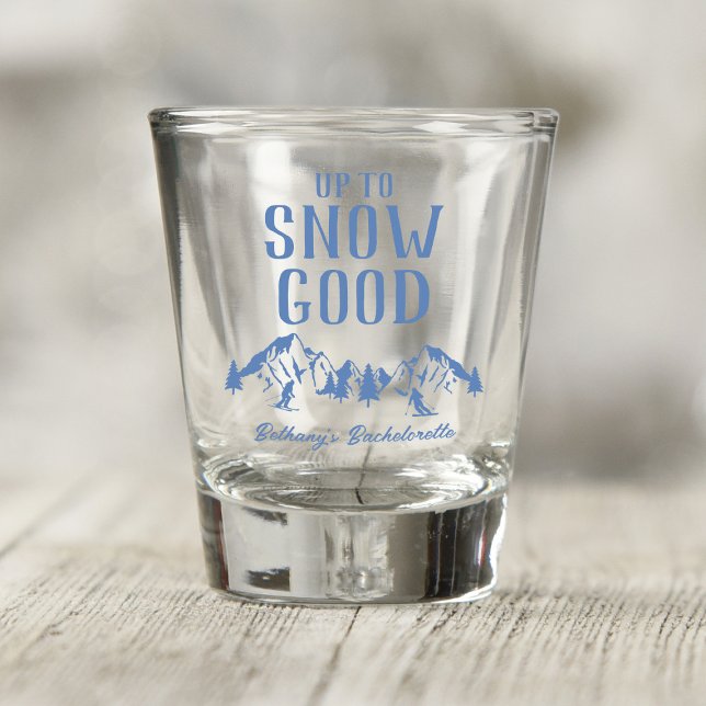 Funny Ski Bachelorette Party Shot Glass (Creator Uploaded)