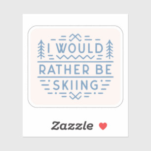 Funny ski lovers skiing skiers aesthetic