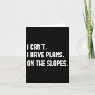 Funny Ski Skiing Ski Winter Sport Frees Dad Father Card