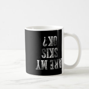 Funny Ski Themed For Men Women Mountain Skiing Lov Coffee Mug