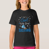 Funny Ski Winter Sports Gift Just A Girl Who Loves