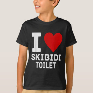 Funny Skibidi Meme I Love Skibidi Toilet For Men A T-Shirt