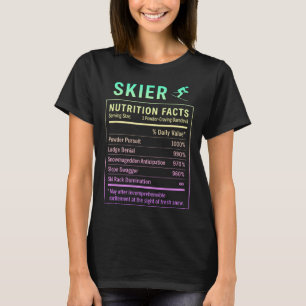 Funny Skier  T-Shirt