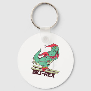 Funny Skiing _1  Keychain