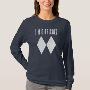 Funny Skiing Mom Birthday Winter Sports T-Shirt