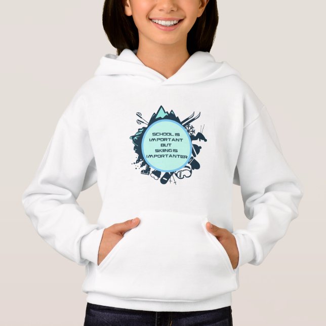 Funny Skiing Quote (Front)