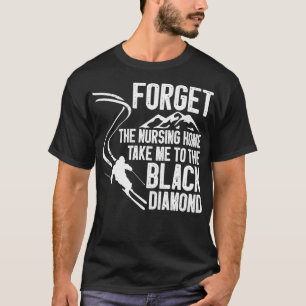 Funny skiing ski grandpa T-Shirt