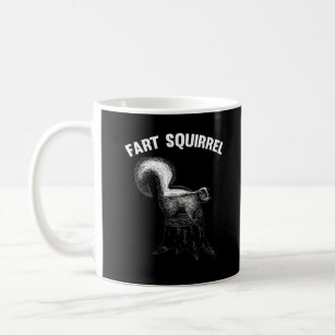 Funny Skunk Joke Squirrel Pun Coffee Mug