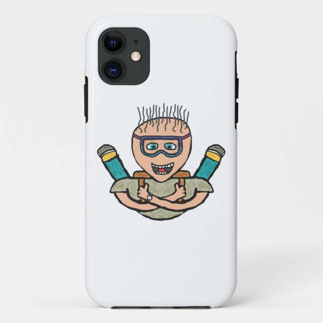 Funny Skydiving Case-Mate iPhone Case (Back)